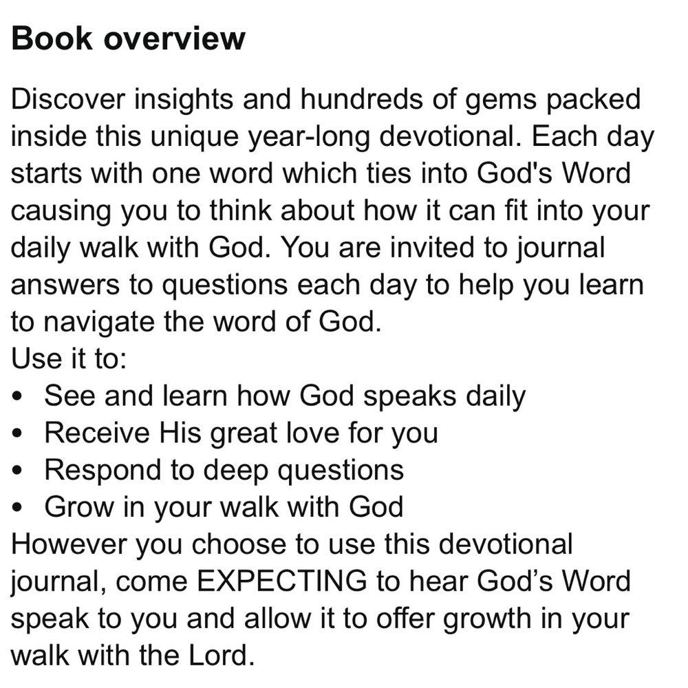 G.L.U.E. Devotional Journal - Picture 3 of 4